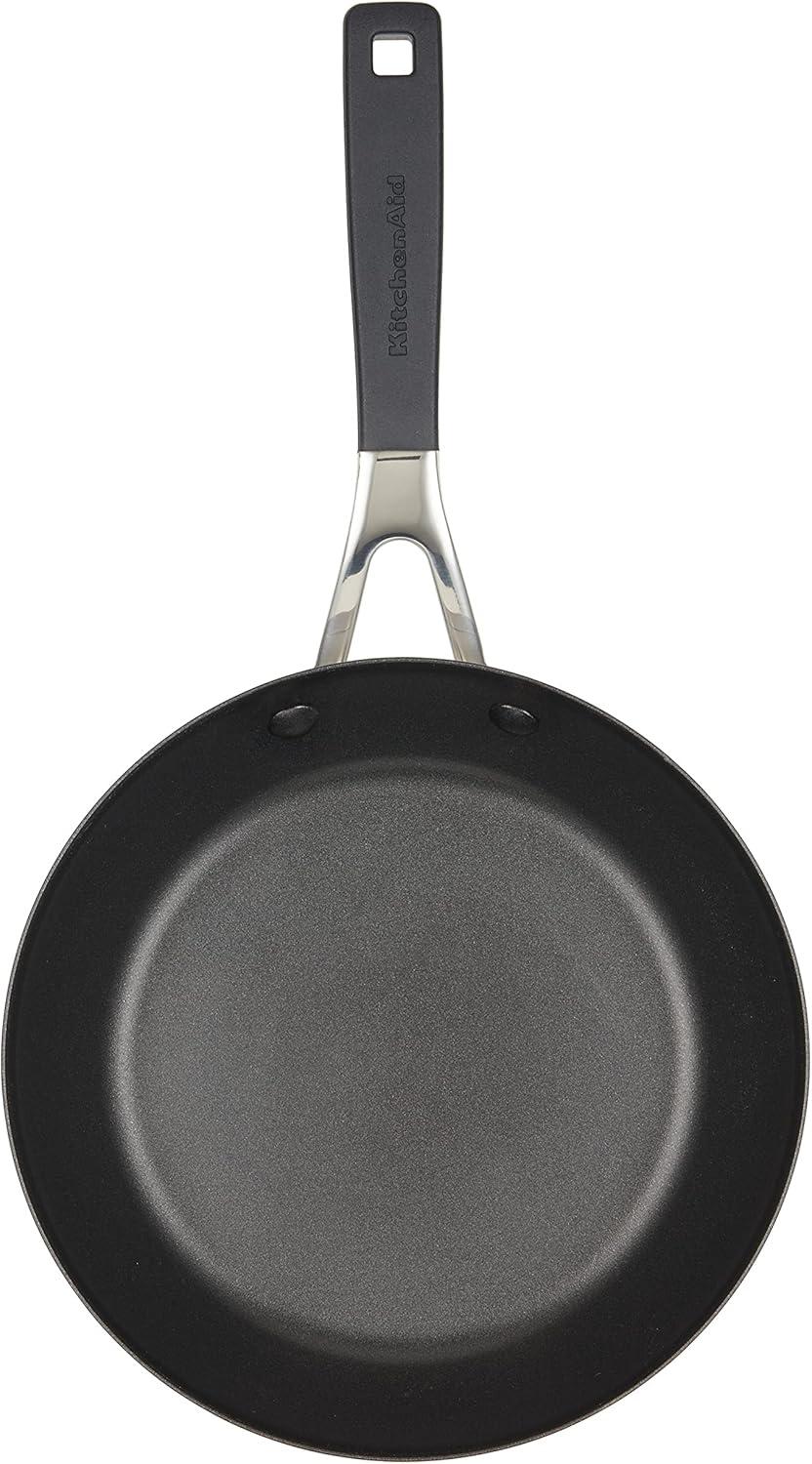 imageKitchenAid Hard Anodized Nonstick Frying PanSkillet 10 Inch Onyx BlackOnyx Black
