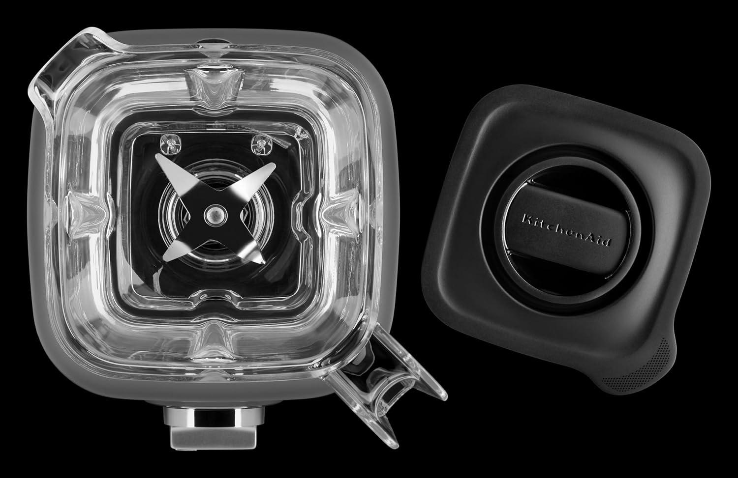 imageKitchenAid K150 3 Speed Ice Crushing Blender with 2 Personal Blender Jars KSB1332Y Black Matte