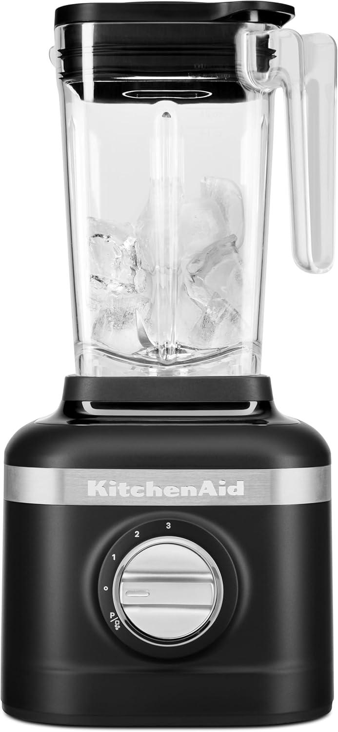 imageKitchenAid K150 3 Speed Ice Crushing Blender with 2 Personal Blender Jars KSB1332Y Black Matte