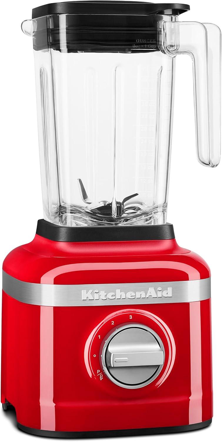 imageKitchenAid K150 3 Speed Ice Crushing Blender with 2 Personal Blender Jars KSB1332Y Passion Red