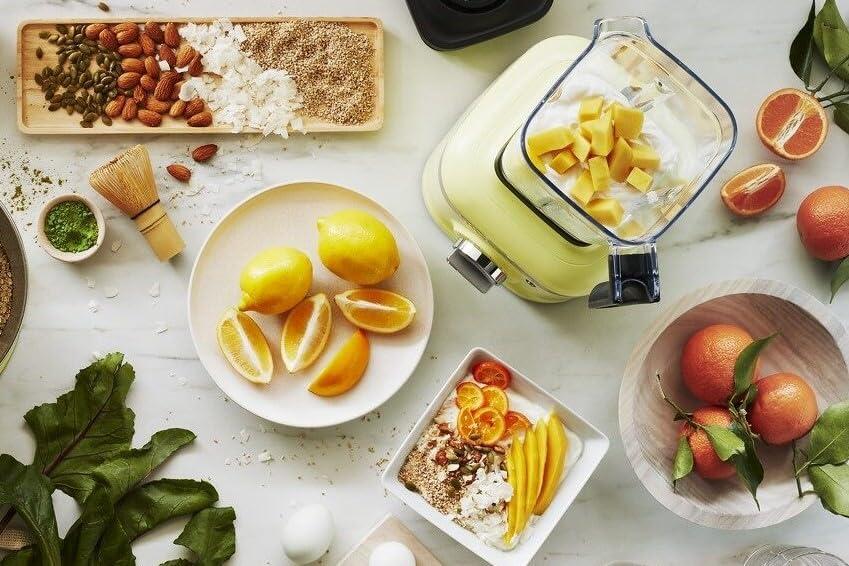 imageKitchenAid K400 Variable Speed Blender KSB4027 Blue Velvet 56 ozWhite