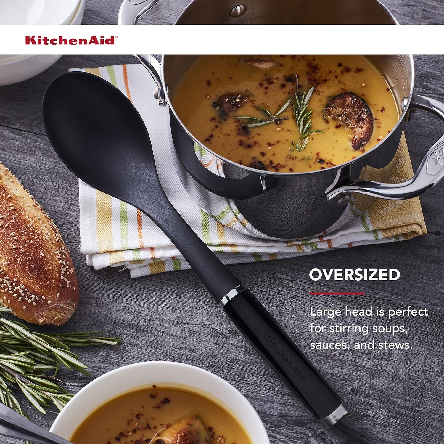 imageKitchenAid KE003OHOBA Classic Basting Spoon One Size BlackOne Size