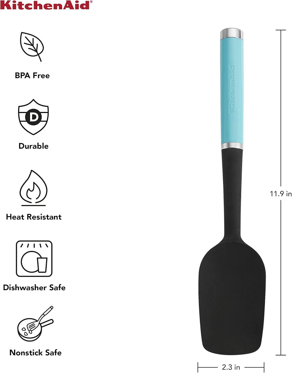imageKitchenAid KE030OHOBA Classic Spoon SpatulaAqua Sky
