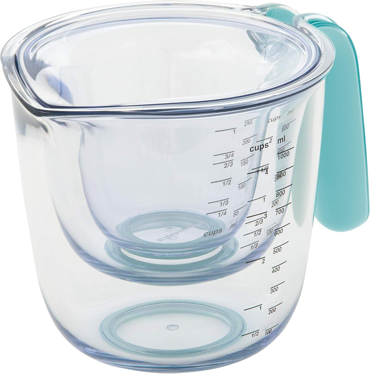 imageKitchenAid KQ298OSOBA Gourmet Set of 3 Measuring Jugs OnyxAqua Sky 1