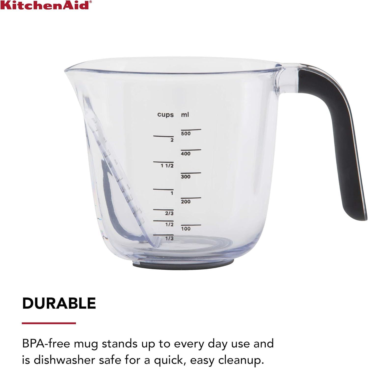 imageKitchenAid KQ298OSOBA Gourmet Set of 3 Measuring Jugs OnyxBlack