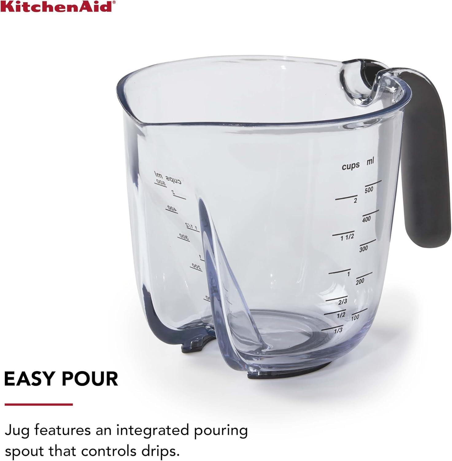 imageKitchenAid KQ298OSOBA Gourmet Set of 3 Measuring Jugs OnyxBlack