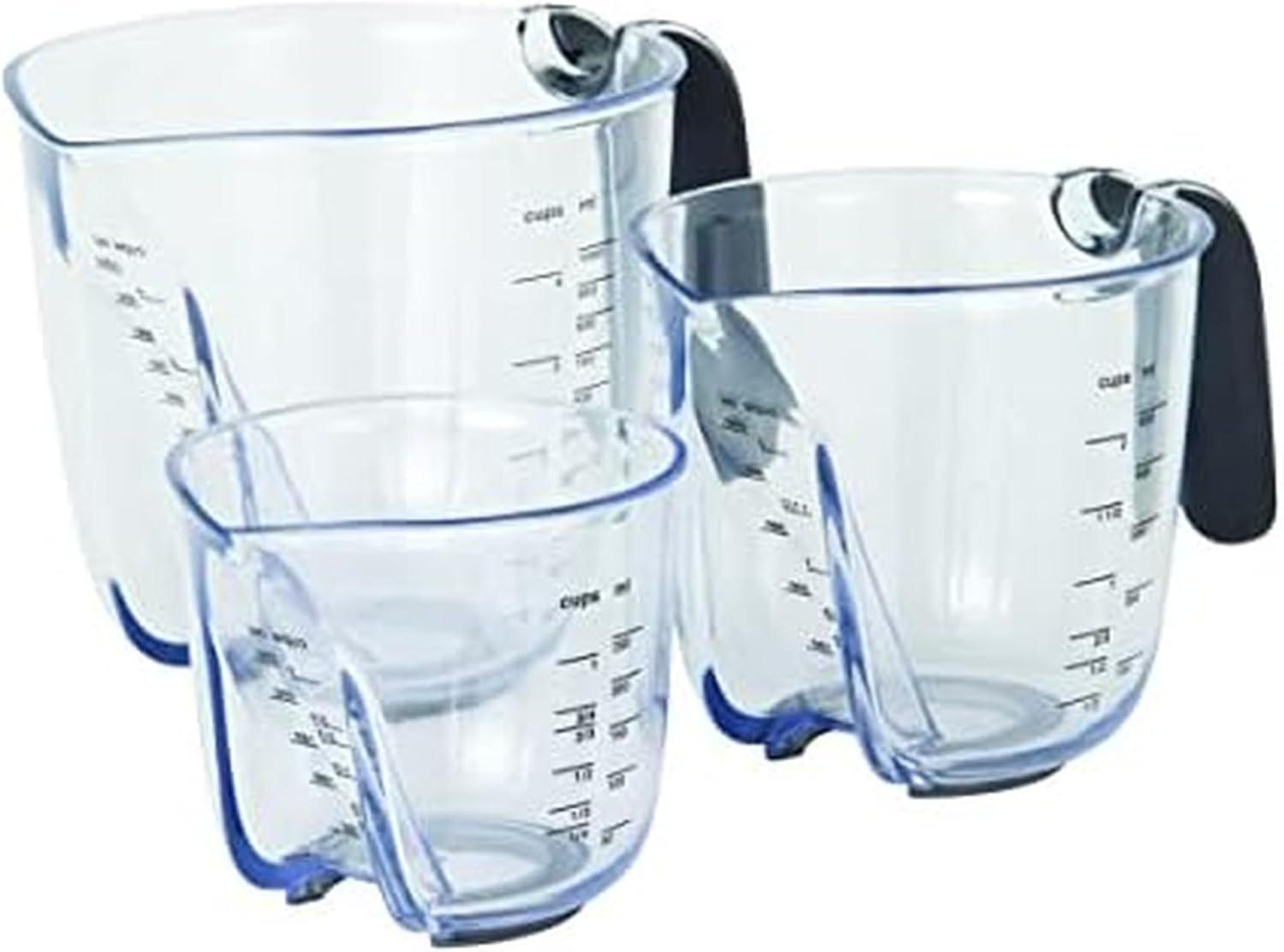 imageKitchenAid KQ298OSOBA Gourmet Set of 3 Measuring Jugs OnyxBlack