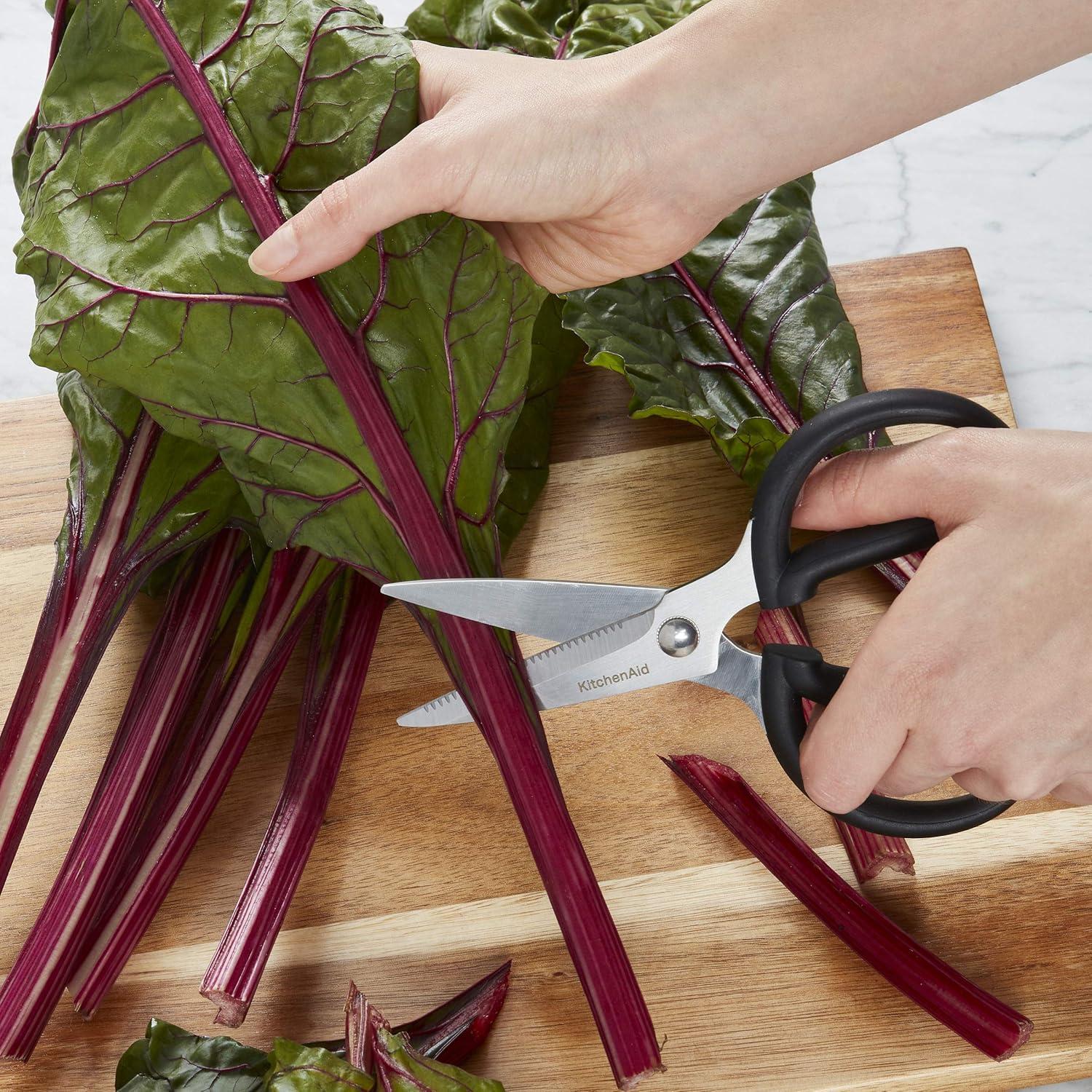 imageKitchenAid KQ351OHOBA Universal Stainless Steel Shears Utility BlackSmall Utility Shears