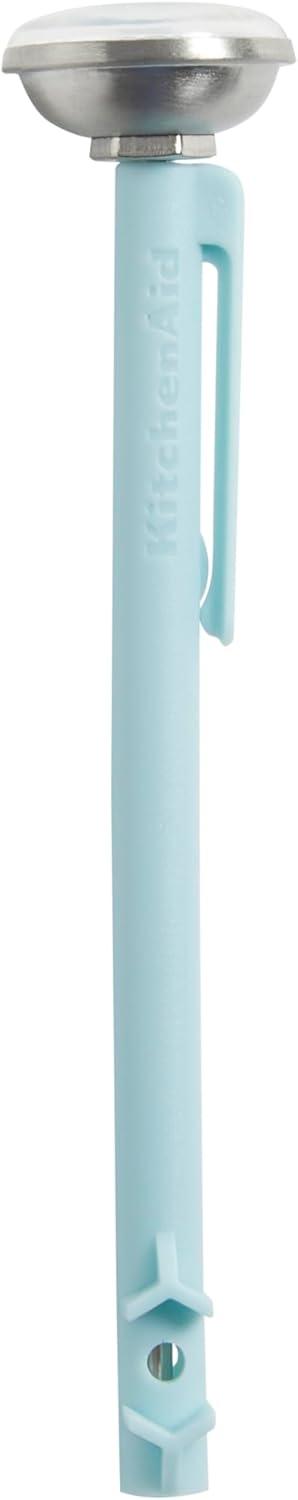 imageKitchenAid KQ901 Instant Read Food Thermometer for Kitchen or Grill TEMPERATURE RANGE 20F to 220F 1 Inch Dial Blue VelvetMineral Water