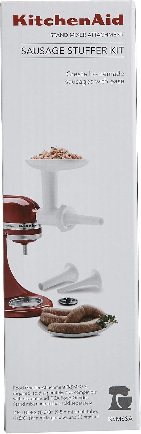 imageKitchenAid KSMSSA Sausage Stuffer Kit2 tubes