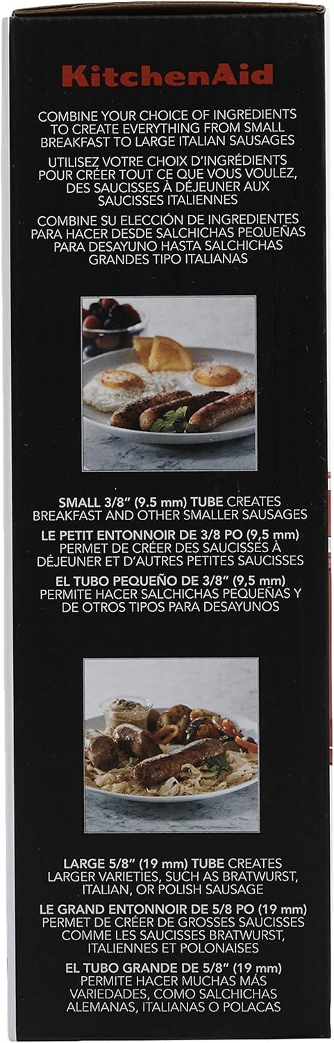 imageKitchenAid KSMSSA Sausage Stuffer Kit2 tubes