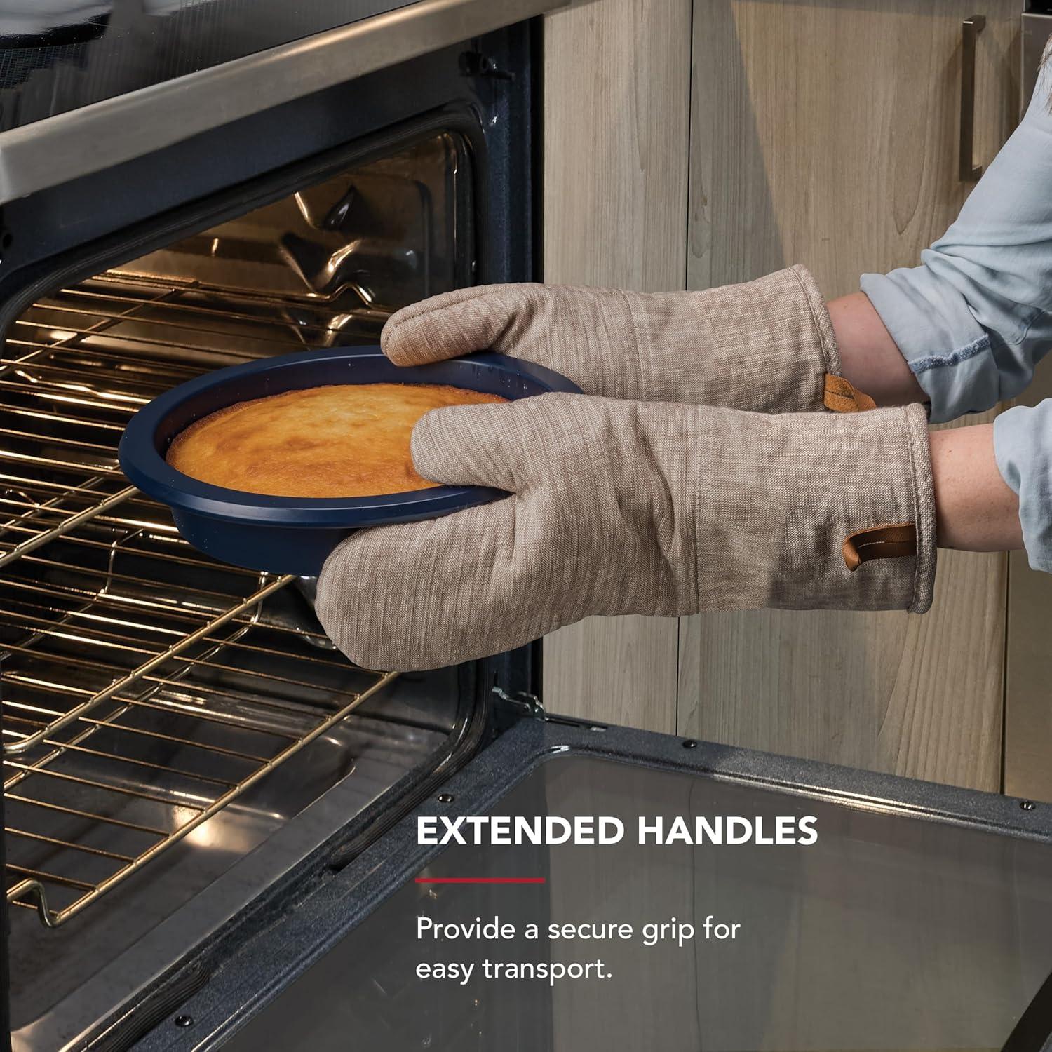 imageKitchenAid Nonstick Swiss Engineered Aluminized Steel Round Cake Pan Dishwasher Safe 9 Inch Mineral WaterInk Blue