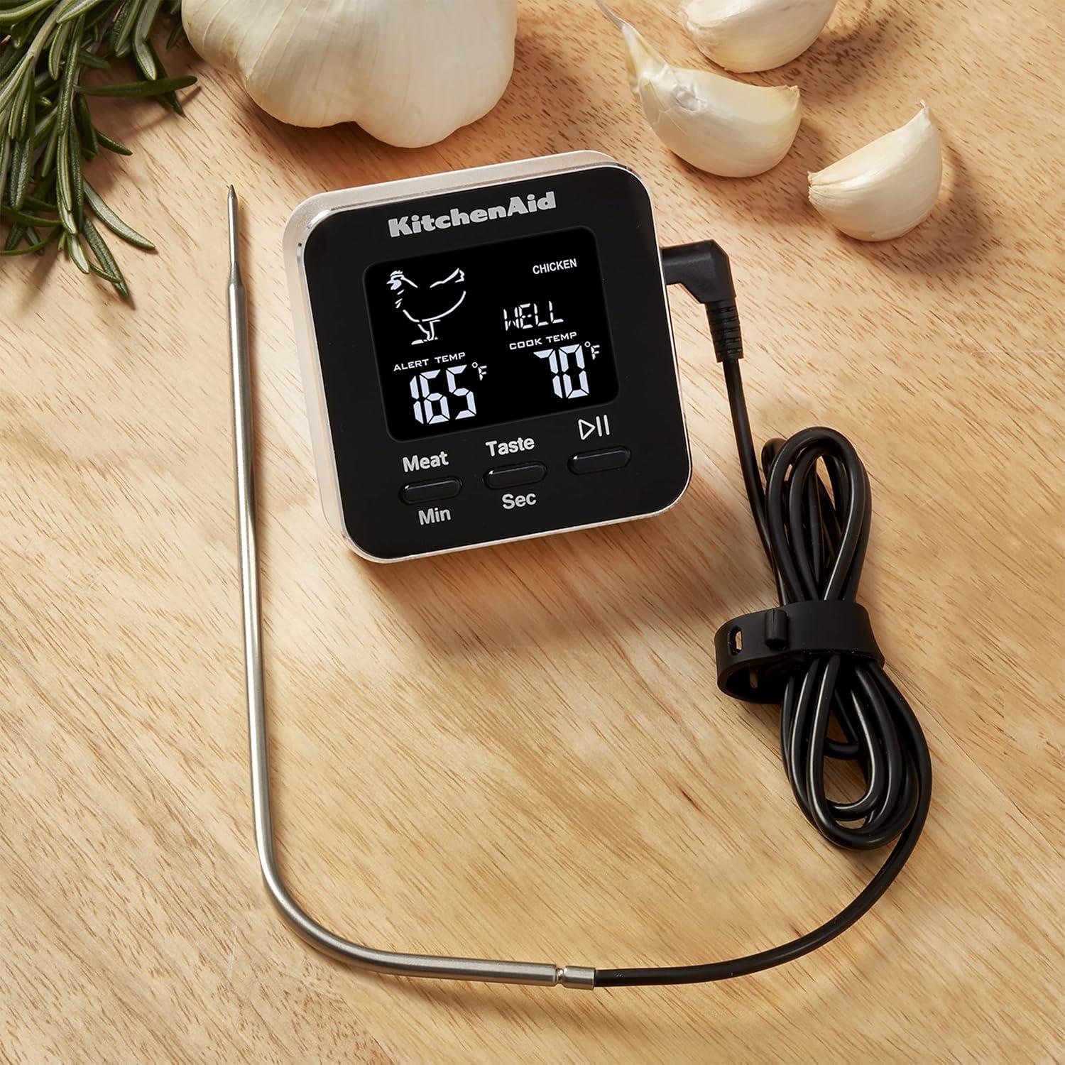 imageKitchenAid Programmable Wired Probe ThermometerBlack