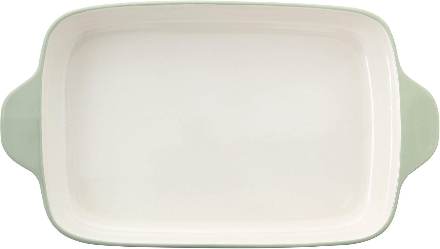 imageKitchenAid Rectangular Baker with Lid Vitrified Stoneware 9in 13in 25in Blue VelvetPistachio