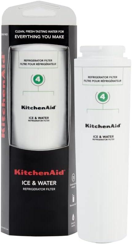 imageKitchenAid Refrigerator Ice and Water Filter 4 KAD4RXD1 SinglePack GreenSmall Pack of 2