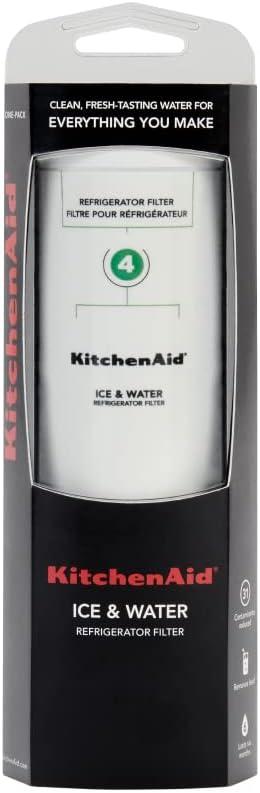 imageKitchenAid Refrigerator Ice and Water Filter 4 KAD4RXD1 SinglePack GreenSmall Pack of 2