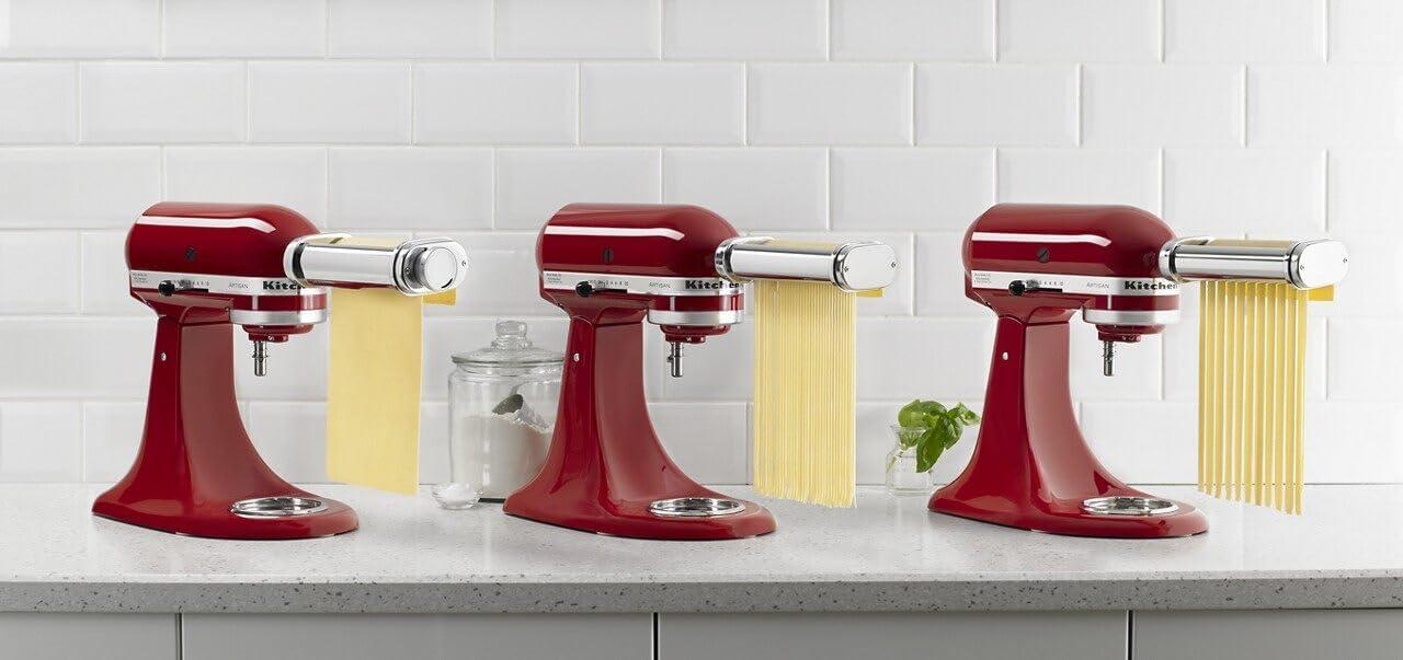 imageKitchenAid Stand Mixer Attachment KSMPRA 3Piece Pasta Roller ampamp Cutter Set3Piece Set