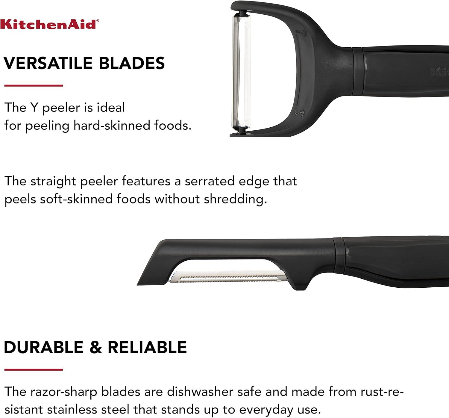 imageKitchenAid Universal Euro Y Peeler Set Of 2 BlackBlack
