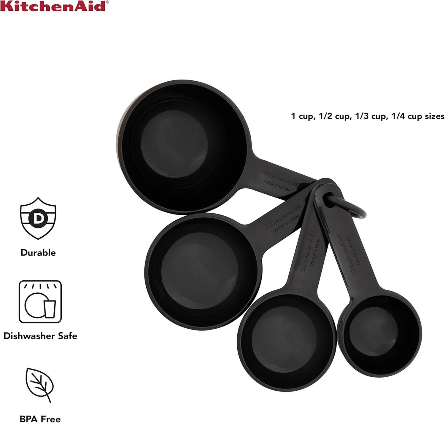 imageKitchenAid Universal Measuring Cup Set 4Piece Blue VelvetBlack