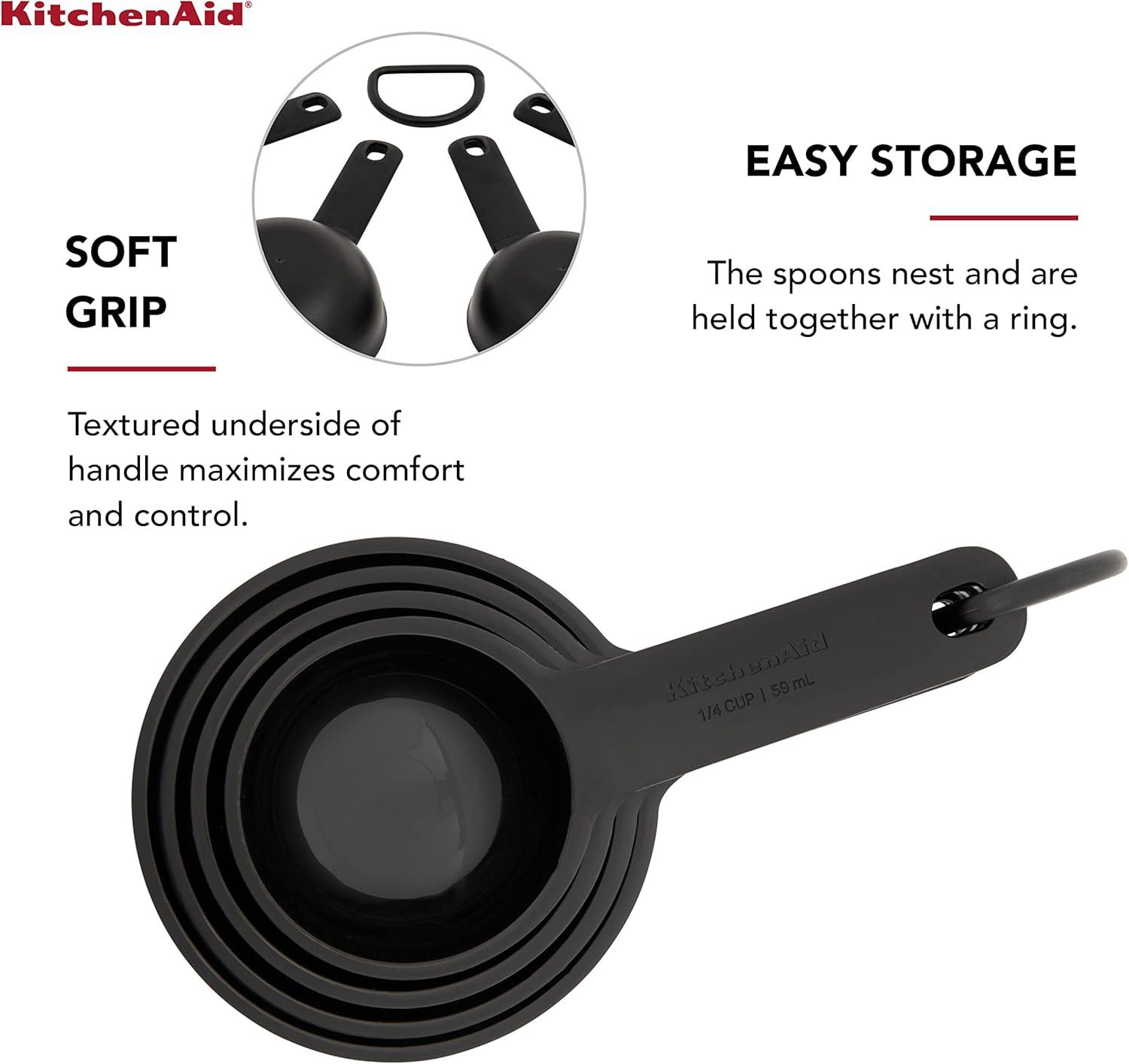 imageKitchenAid Universal Measuring Cup Set 4Piece Blue VelvetBlack