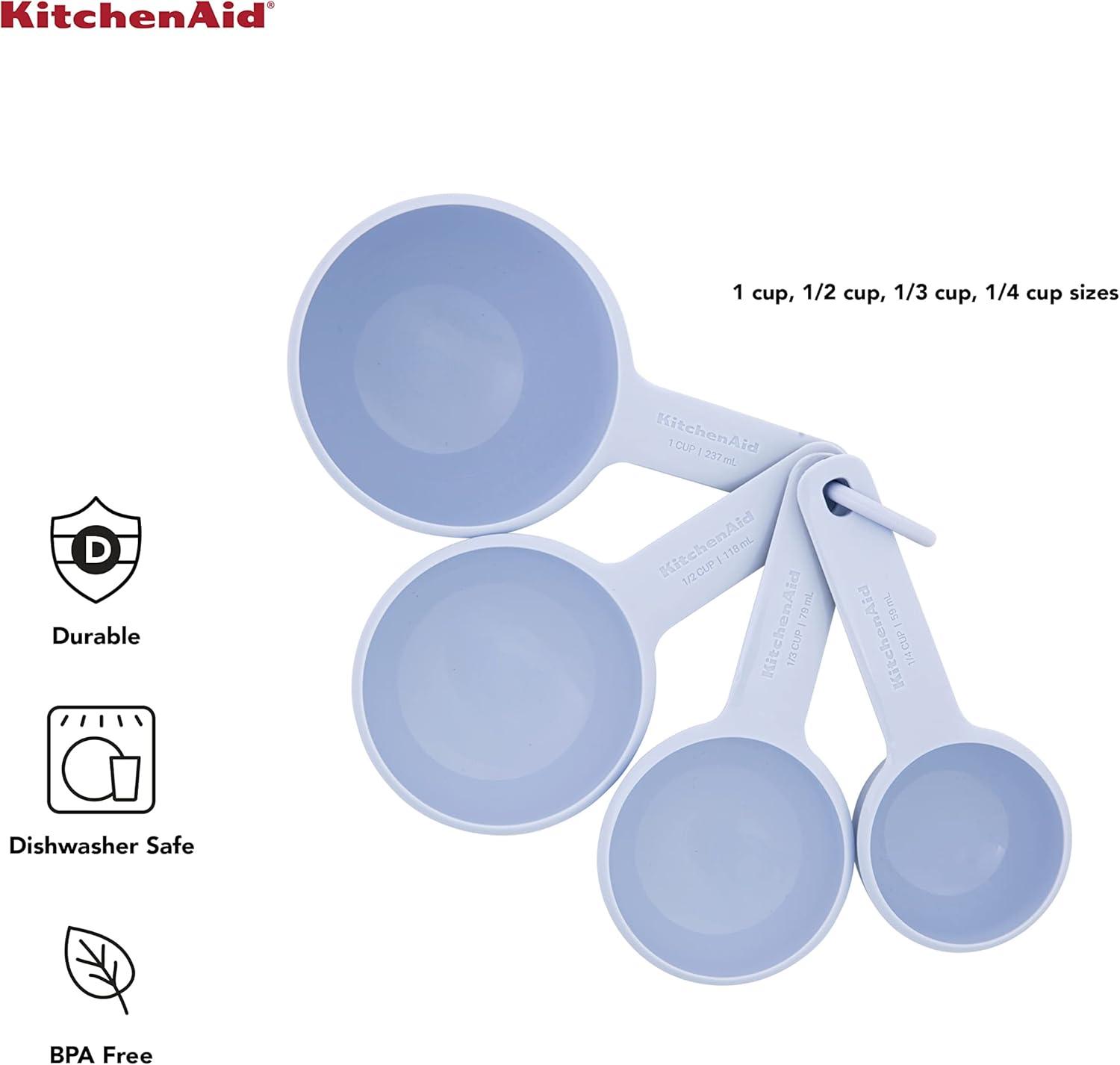 imageKitchenAid Universal Measuring Cup Set 4Piece Blue VelvetLavender Cream
