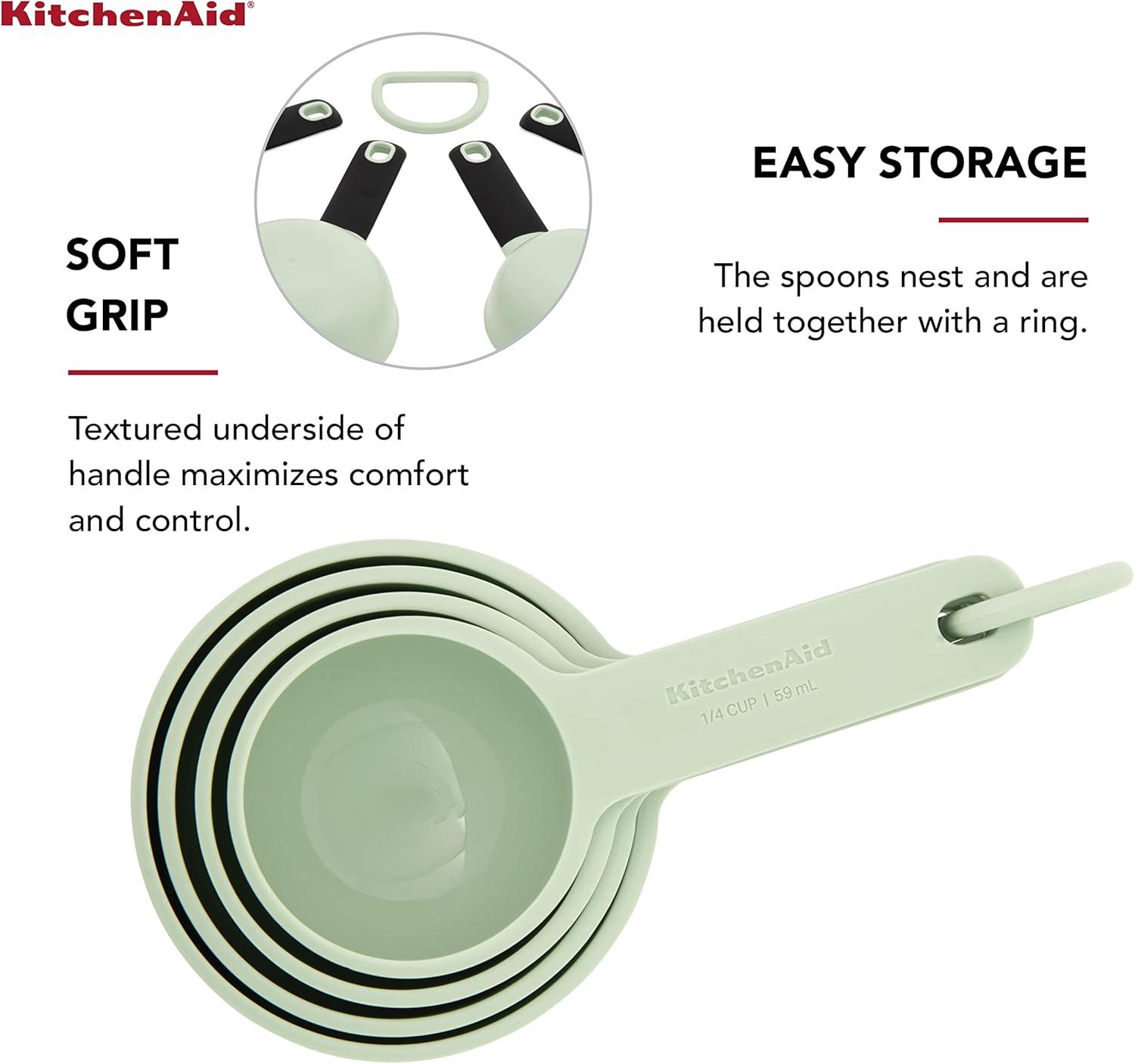 imageKitchenAid Universal Measuring Cup Set 4Piece Blue VelvetPistachio