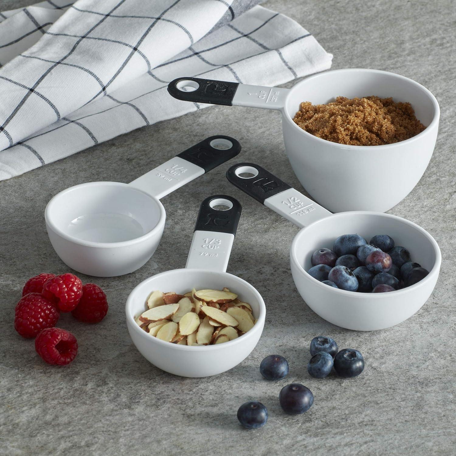 imageKitchenAid Universal Measuring Cup Set 4Piece Blue VelvetWhiteBlack