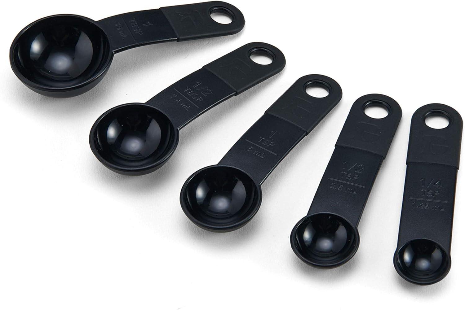 imageKitchenAid Universal Measuring Spoon Set 5Piece Blue VelvetBlack