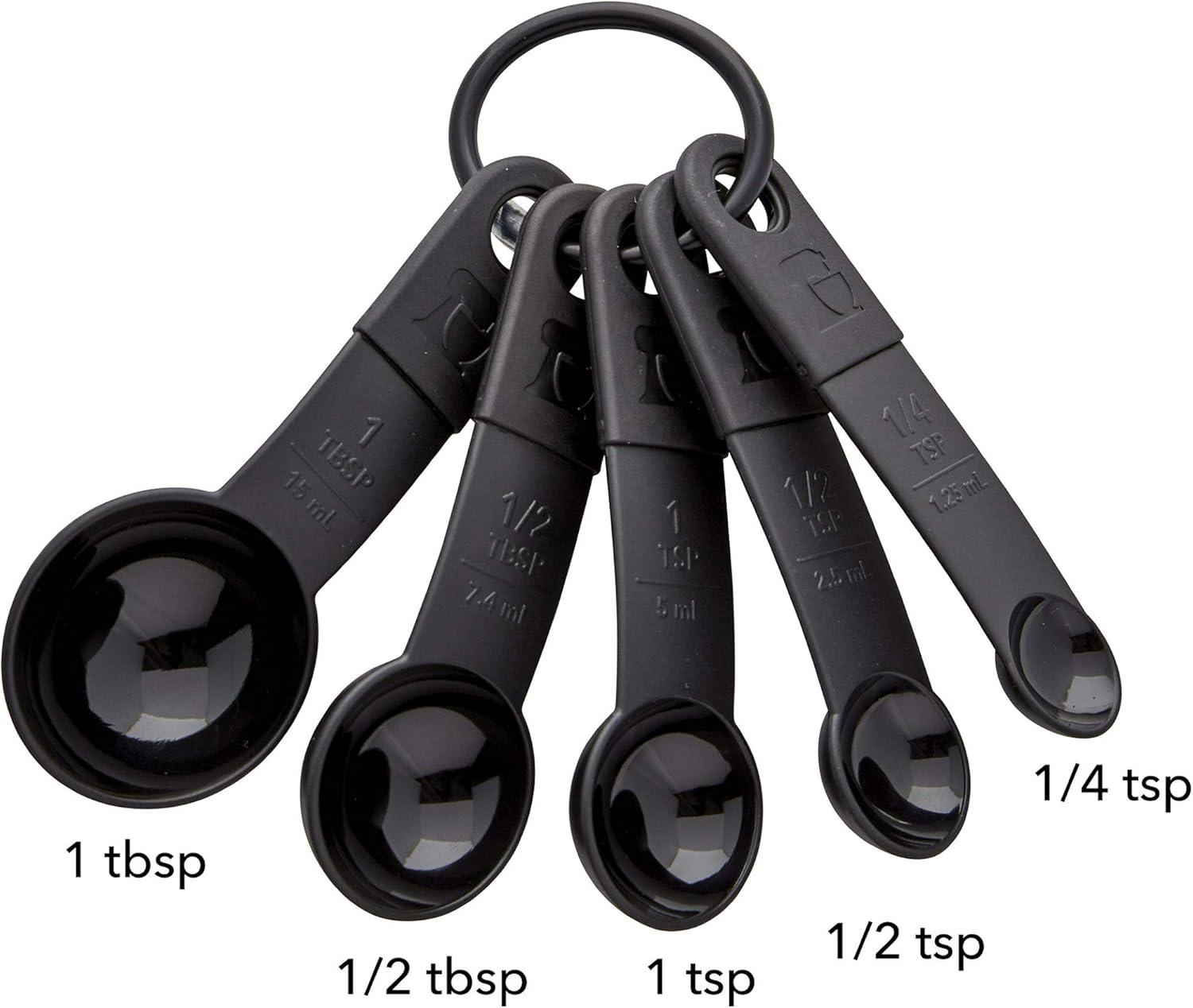 imageKitchenAid Universal Measuring Spoon Set 5Piece Blue VelvetBlack