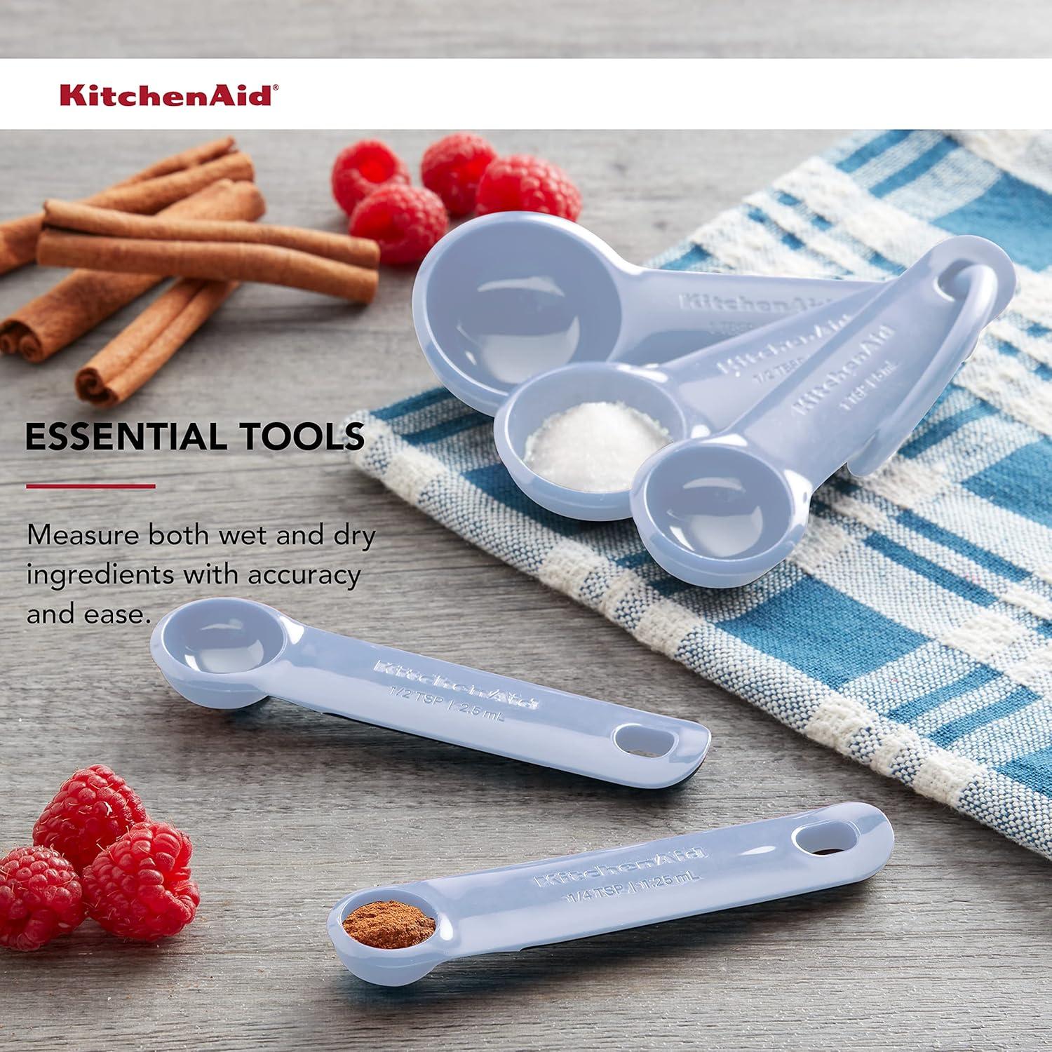 imageKitchenAid Universal Measuring Spoon Set 5Piece Blue VelvetLavender