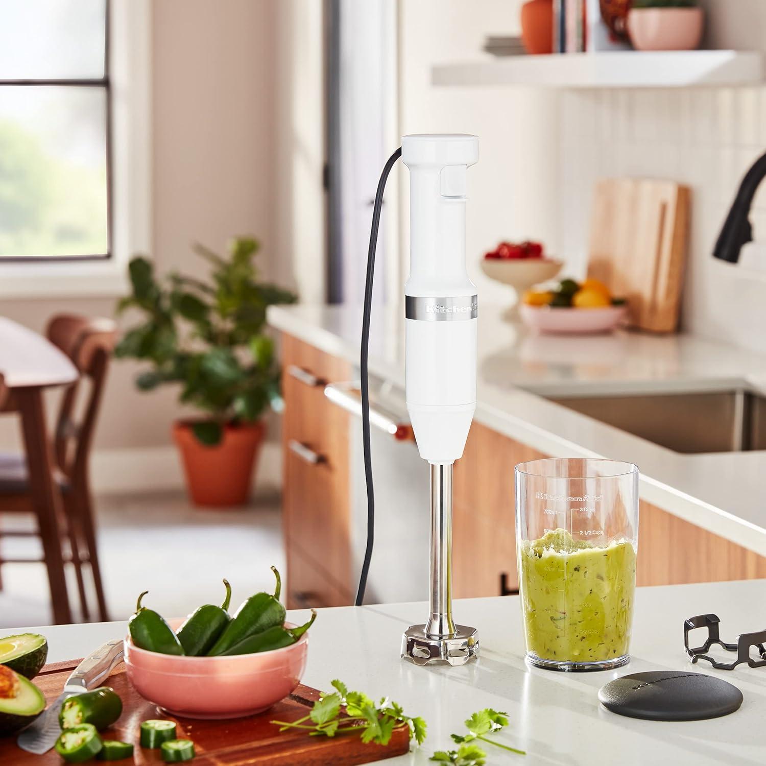 imageKitchenAid Variable Speed Corded Hand Blender KHBV53 White