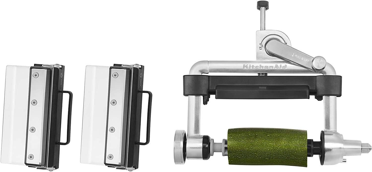 imageKitchenAid Vegetable Sheet Cutter Attachment with Noodle Blade Red KSM2SCA