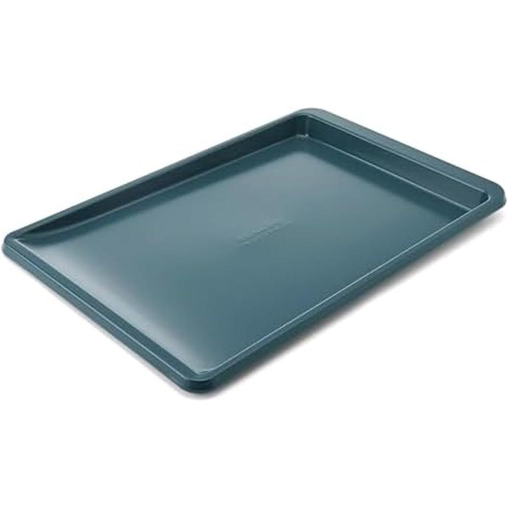 imageKitchenAid 13x18in Nonstick Aluminized Steel Cookie Slider Mineral WaterAgave