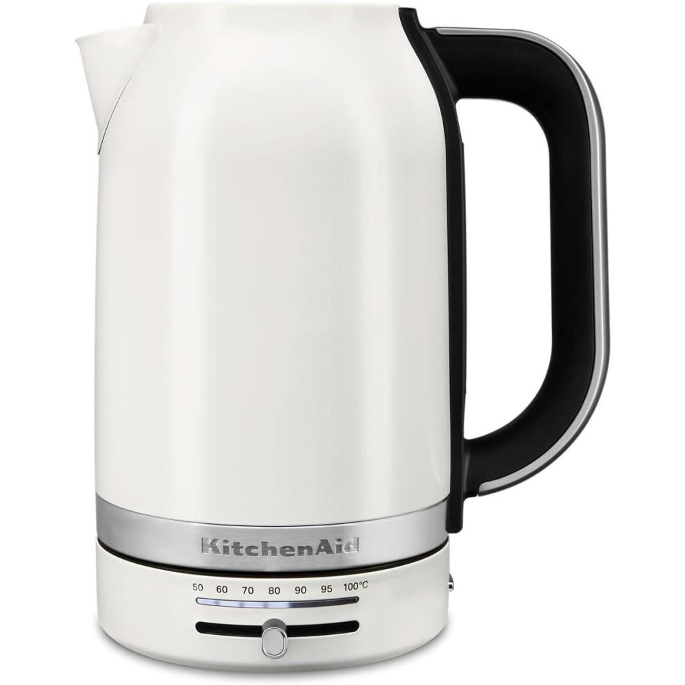 imageKitchenAid 17L Electric Kettle wTemp Control KEK1701 JuniperPorcelain White