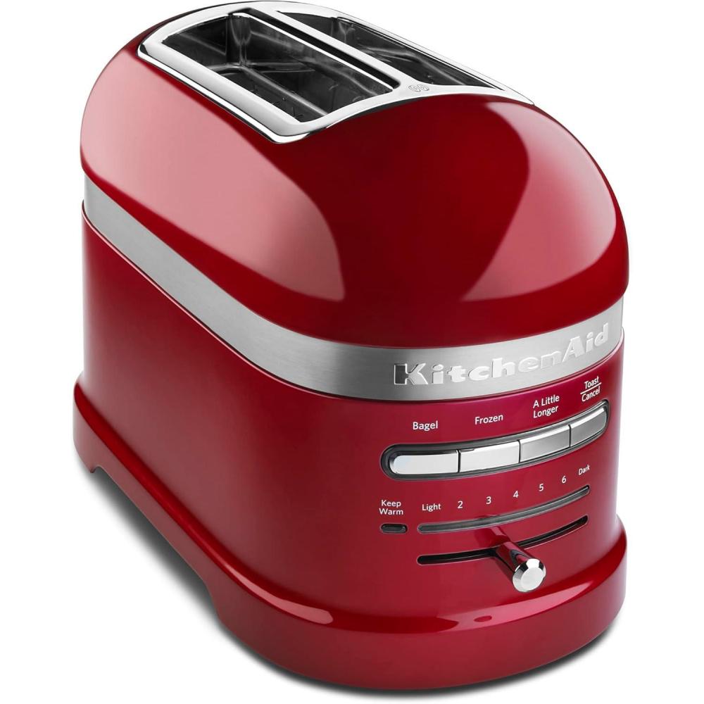 imageKitchenAid 2 Slice Pro Line Automatic Toaster with Extra Wide Slots KMT2203CA Candy Apple Red