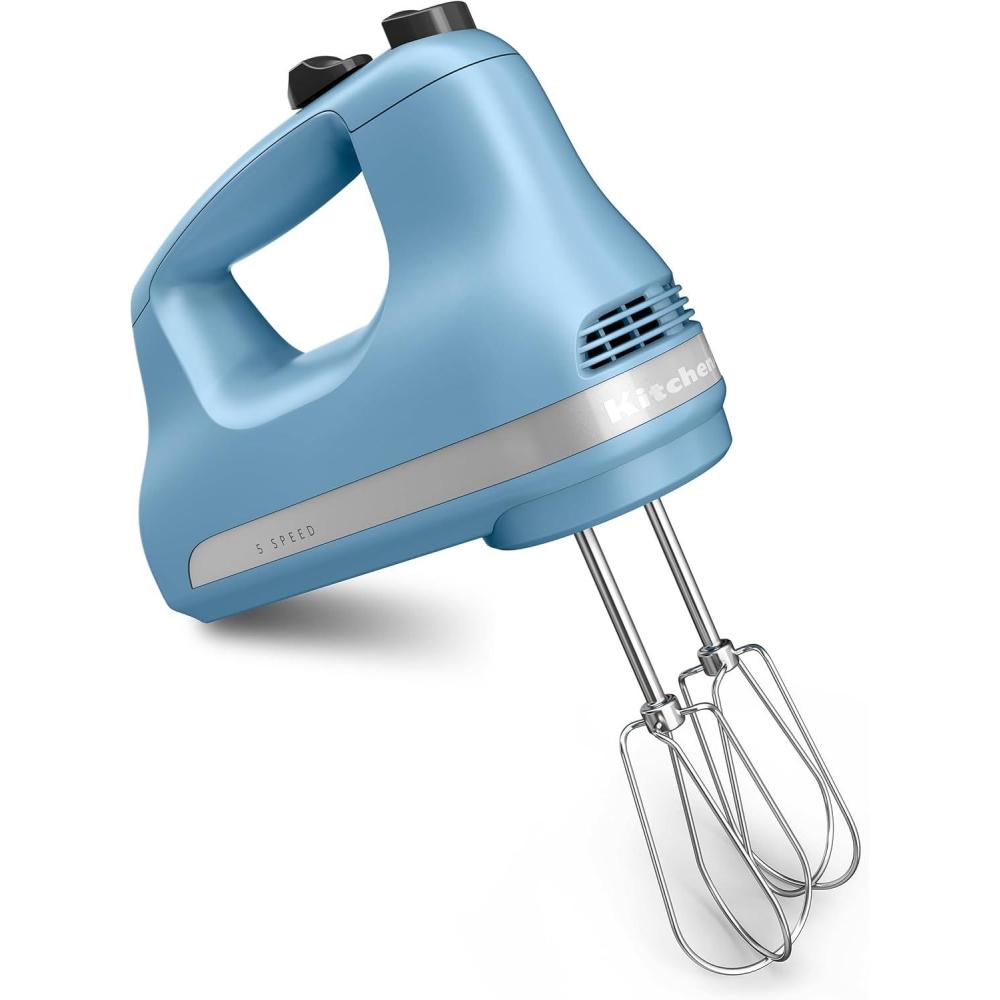 imageKitchenAid 5Speed Ultra Power Hand Mixer  KHM512 Velvet BlueVelvet Bue