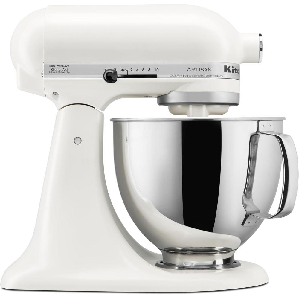imageKitchenAid Artisan Series 5 Quart Tilt Head Stand Mixer KSM150PS Porcelain