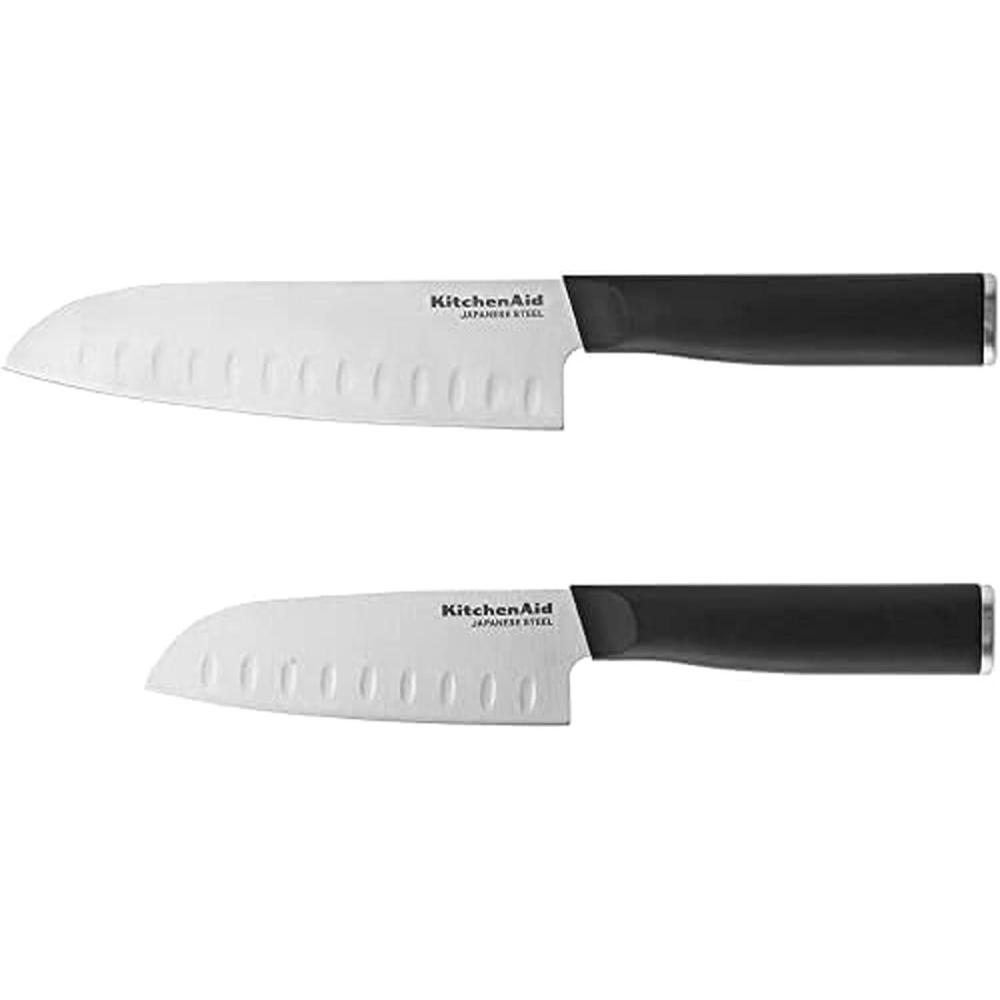 imageKitchenAid Classic Chef Knife with CustomFit Blade Cover 8inch Sharp Kitchen Knife HighCarbon Japanese Stainless Steel Blade Blade Black7