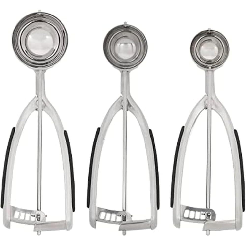 imageKitchenAid Cookie Dough Scoop Set Set Of 3 BlackBlack