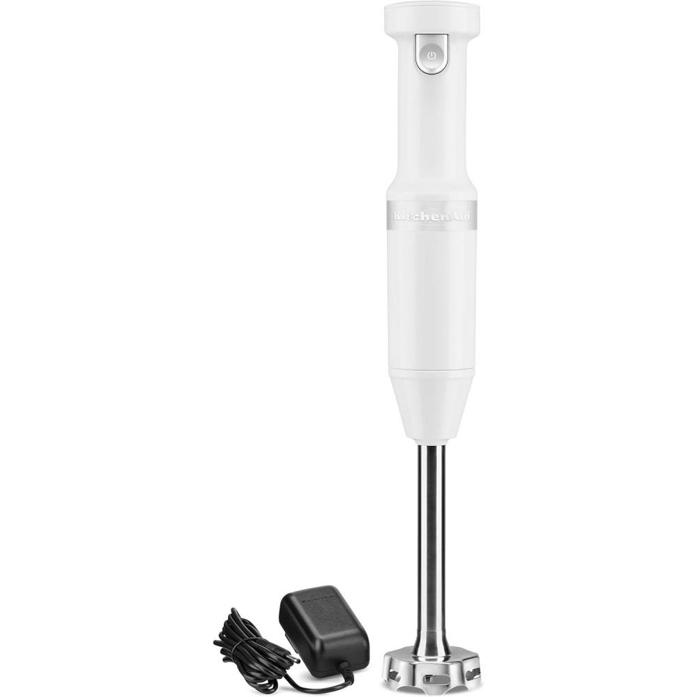 imageKitchenAid Cordless Variable Speed Hand Blender  KHBBV53White