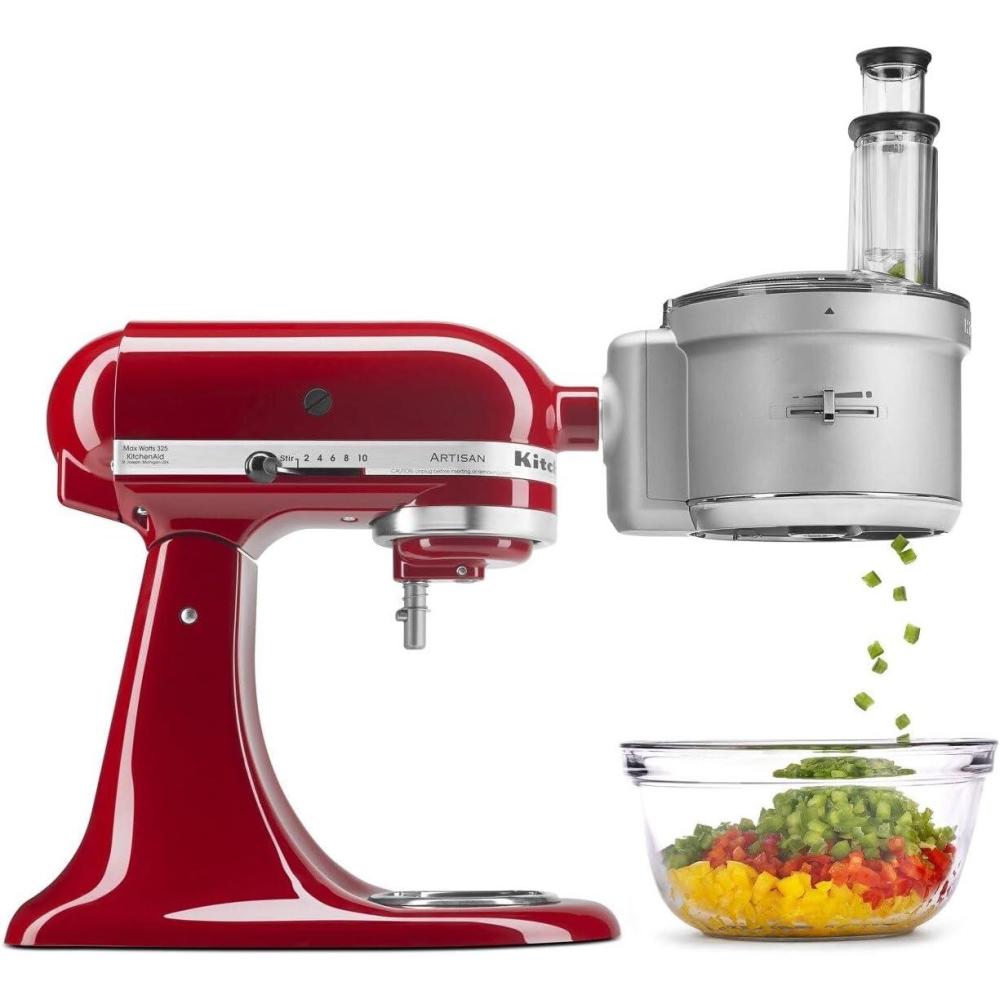 imageKitchenAid Food Processor Attachment KSM1FPA WhiteSilver