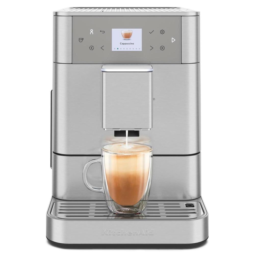 imageKitchenAid Fully Automatic Espresso Machine KF6 KES8556SX Stainless SteelStainless Steel