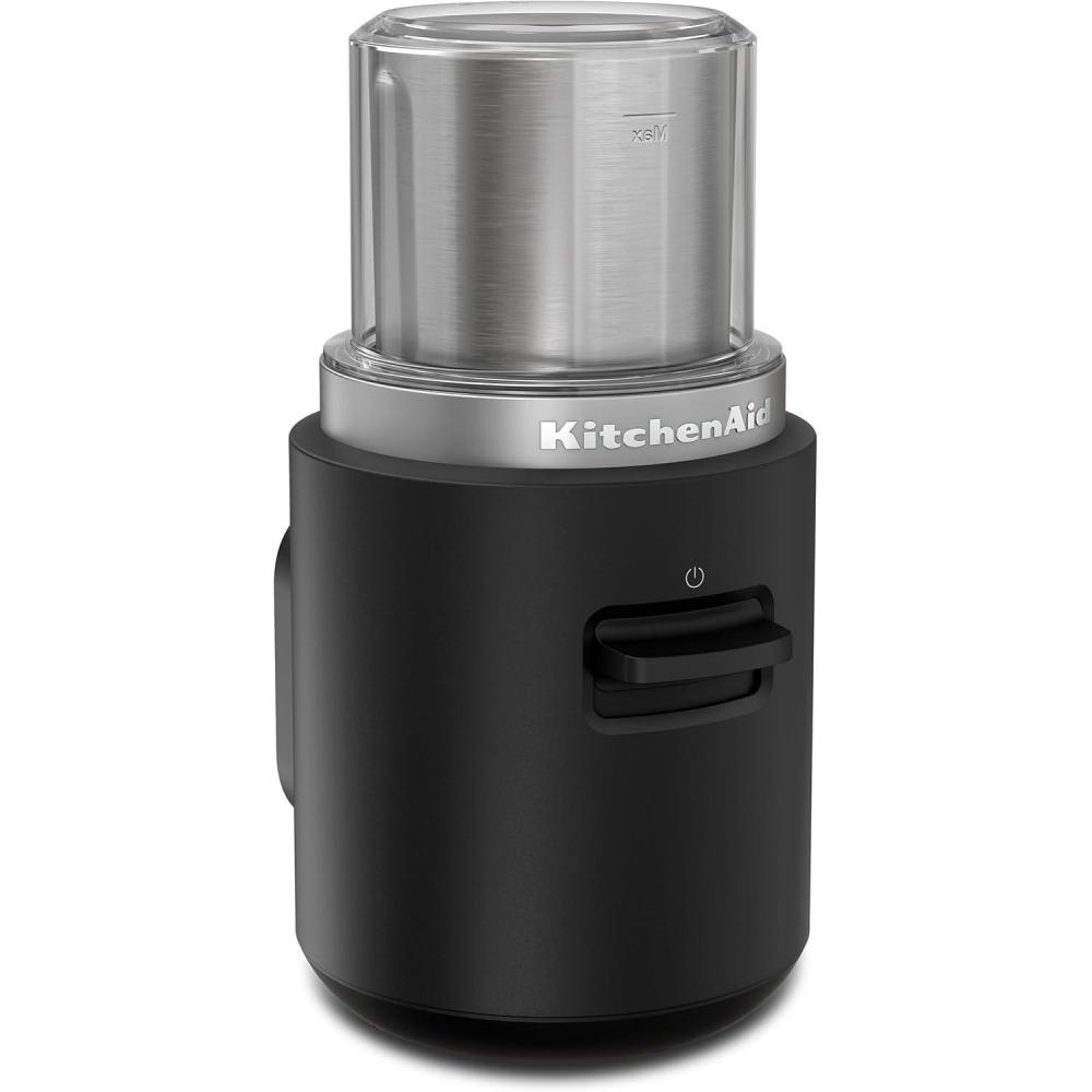 imageKitchenAid Go Cordless Blade Grinder battery sold separately KBGR100 Black MatteMatte Black