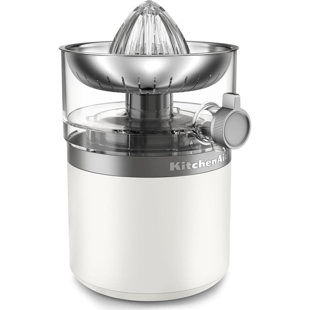 imageKitchenAid Go Cordless Citrus Juicer battery sold separately KCJR160 Porcelain WhitePorcelain White