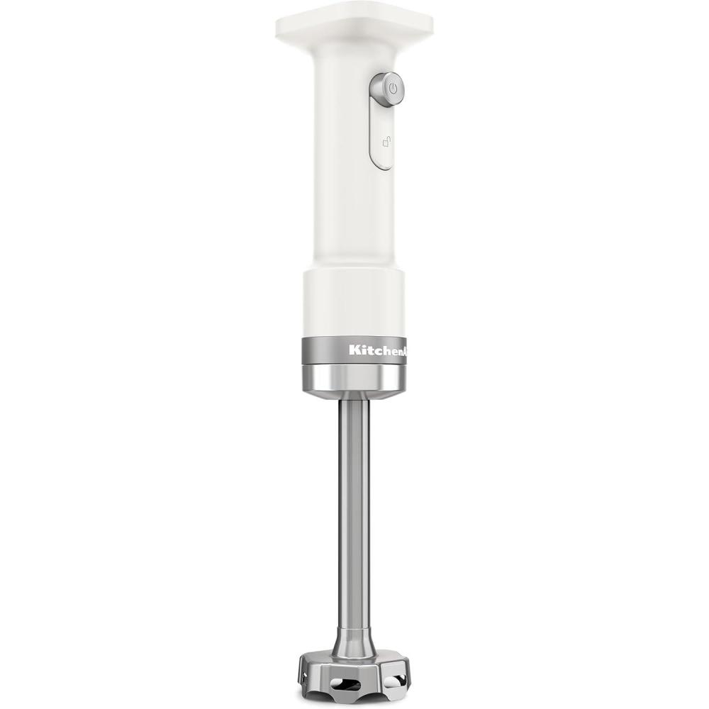 imageKitchenAid Go Cordless Hand Blender battery sold separately KHBRV00 Porcelain WhitePorcelain White