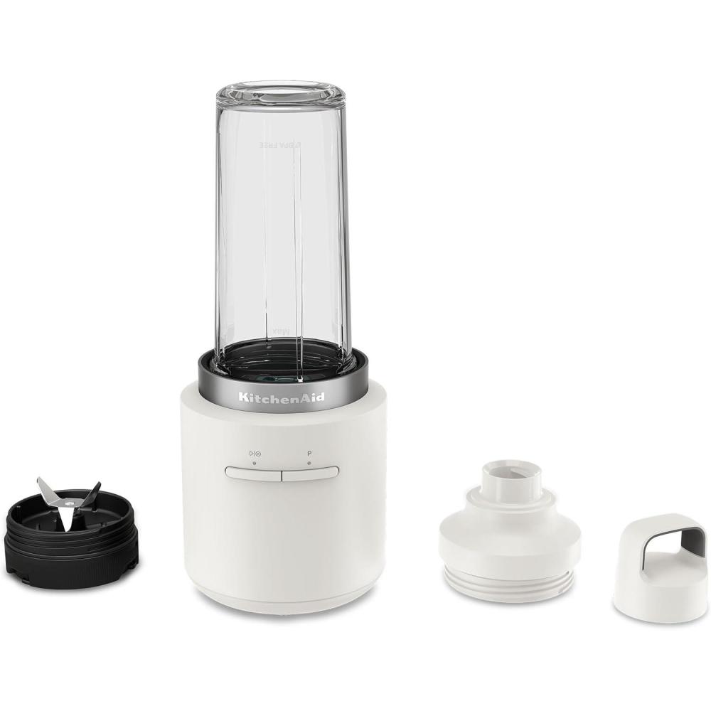 imageKitchenAid Go Cordless Personal Blender battery sold separately KSBR200 Porcelain WhitePorcelain White