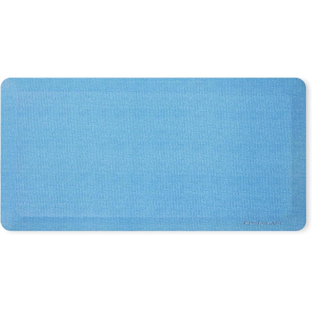 imageKitchenAid Gourmet Series Kitchen Comfort Gel Mat Solid Basketweave Ink Blue 20quotx39quotBlue Velvet