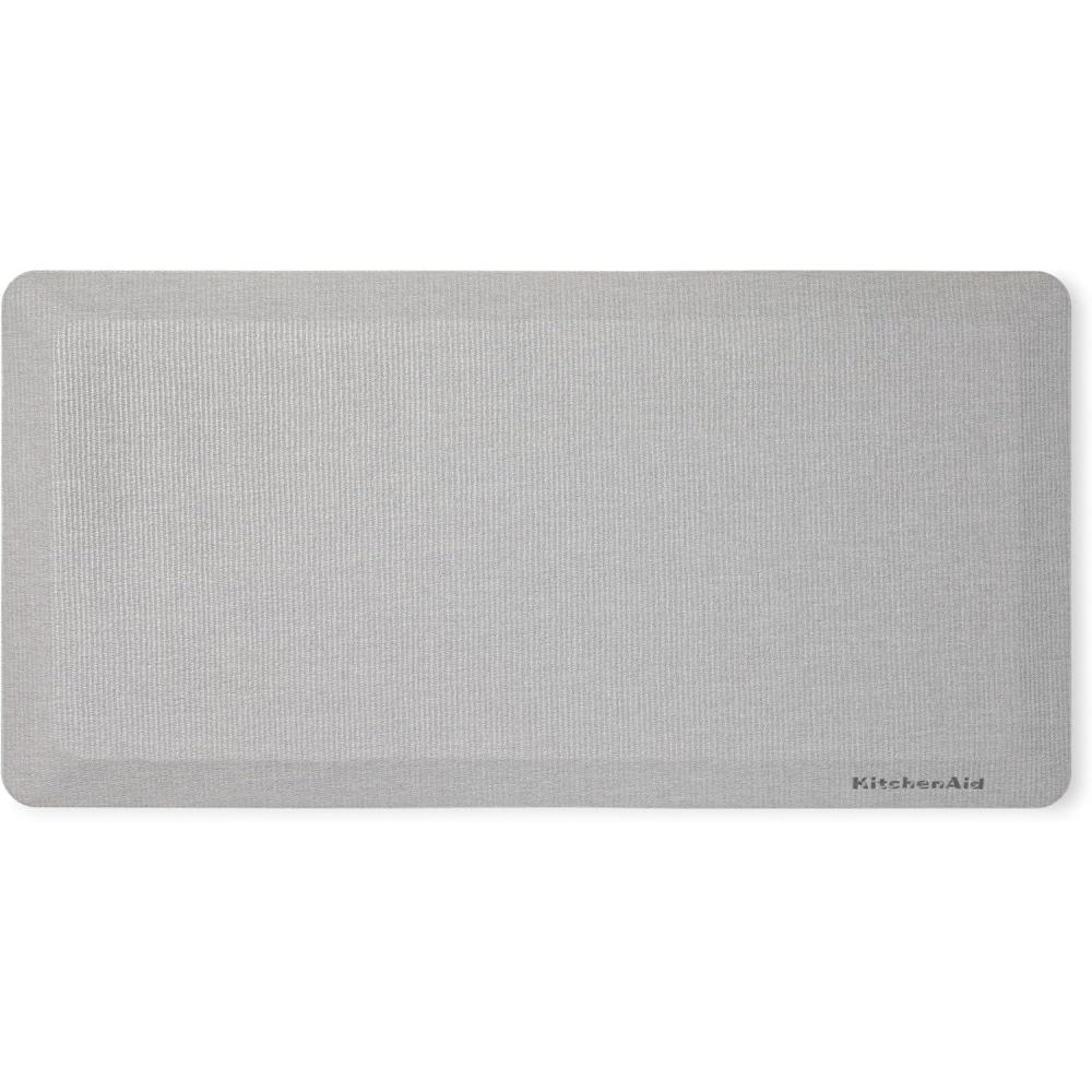 imageKitchenAid Gourmet Series Kitchen Comfort Gel Mat Solid Basketweave Ink Blue 20quotx39quotMatte Grey