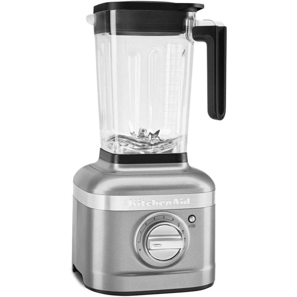 imageKitchenAid K400 Variable Speed Blender KSB4027 Blue Velvet 56 ozContour Silver