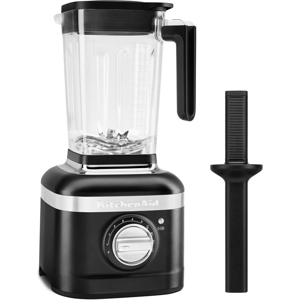 imageKitchenAid K400 Variable Speed Blender with Tamper KSB4028 Black Matte
